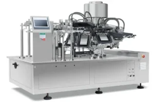 An Vacuum Package Machine with Automatic Flatten