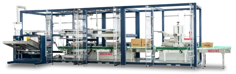 Carton Erector and Sealer Machine